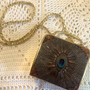 Peacock purse